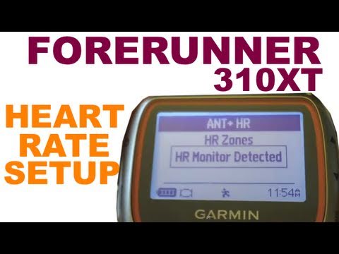 Garmin Forerunner 310 XT - Pairing Your Heart Rate Monitor