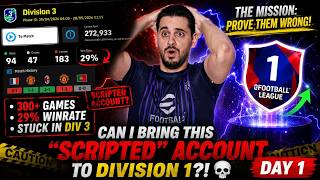 CAN I BRING THIS “SCRIPTED” ACCOUNT TO DIVISION 1?! 💀 29% WINRATE • 300 GAMES • DIV 3 🔥 DAY 2