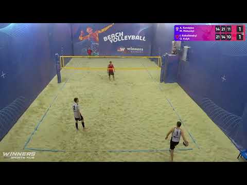 16:55 A. Kandyba / M. Motuznyi - I. Kobylianskyi / O. Kulyk 20.02.2023 | Winners Beach Volleyball