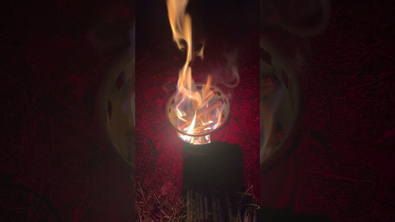 Camp stove at Silver Star Farm