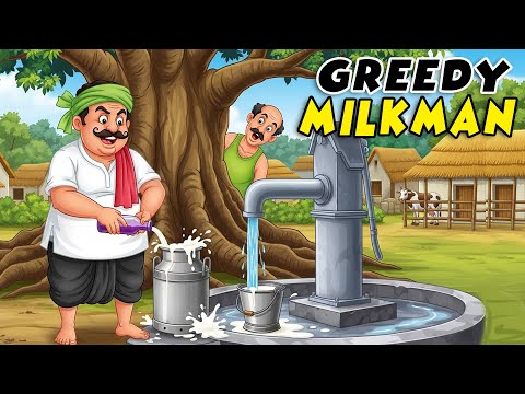 Greedy Milkman | Moral Stories in English | Life Lesson | Learn English | Bedtime Stories | Story