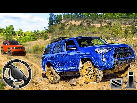 Offroad SUV Driving Simulation 2021 - City Luxury Jeep Prado Parking | Android Gameplay