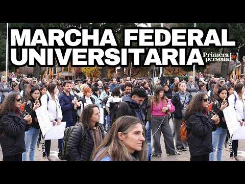 Testimonios de la Marcha Federal Universitaria 4° en San Martín de los Andes | Primera Persona SMA