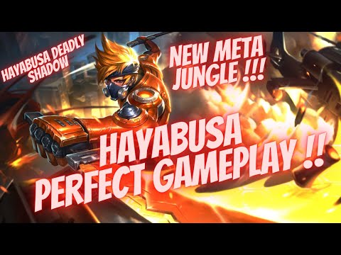 Hayabusa Perfect GamePlay / Hayabusa Deadly Shadow / This New Meta Hayabusa Build / MLBB