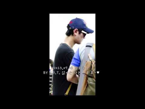 강타- 김포공항 출국 2013.07.28