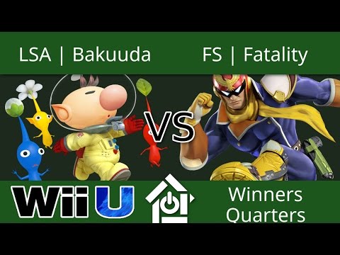 THGW 12/12/2016 - LSA|Bakuuda (Olimar) vs FS|Fatality (Captain Falcon) - Smash 4 Winners Quarters