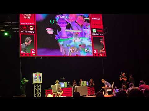 Hungrybox vs Wizzrobe Ending(Losers' Finals Genesis X2)