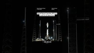 SpaceX Falcon 9 launches GPS III-8 to orbit for US Space Force