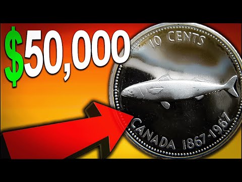 1967 Dime Worth "BIG MONEY" - Most Valuable Canadian Coins in Your Pocket Change!