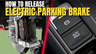 How to Release Electric Parking Brake (EPB) on Hyundai & KIA for Changing the rear Brake Pads #epb