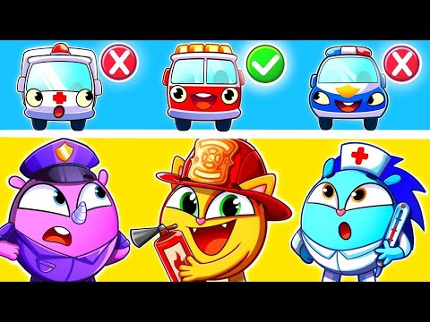 Everyday Heroes: Professions Song for Kids 👩‍⚕️👨‍🚒👮Fun Learning Songs for Kids by Baby Zoo Story