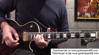 Tuto guitare - comment jouer le solo de Hygiaphone (Telephone)