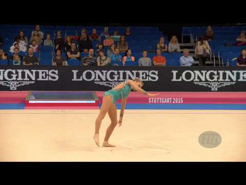 Themida CHRISTODOULIDOU (CYP) 2015 Rhythmic Worlds Stuttgart - Qualifications Hoop