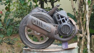 Honda Dio SR (SK50) Engine full Restoration