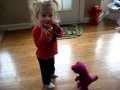 Molly Doing The Dino Dance