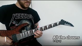 Edguy - All the Clowns Guitar Cover