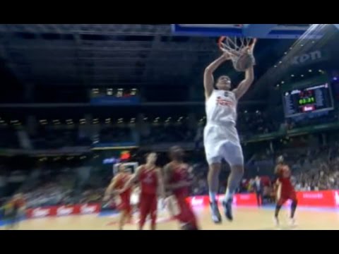 Jonas Maciulis nice game (Madrido Real vs Strasbourg) 2015 12 17