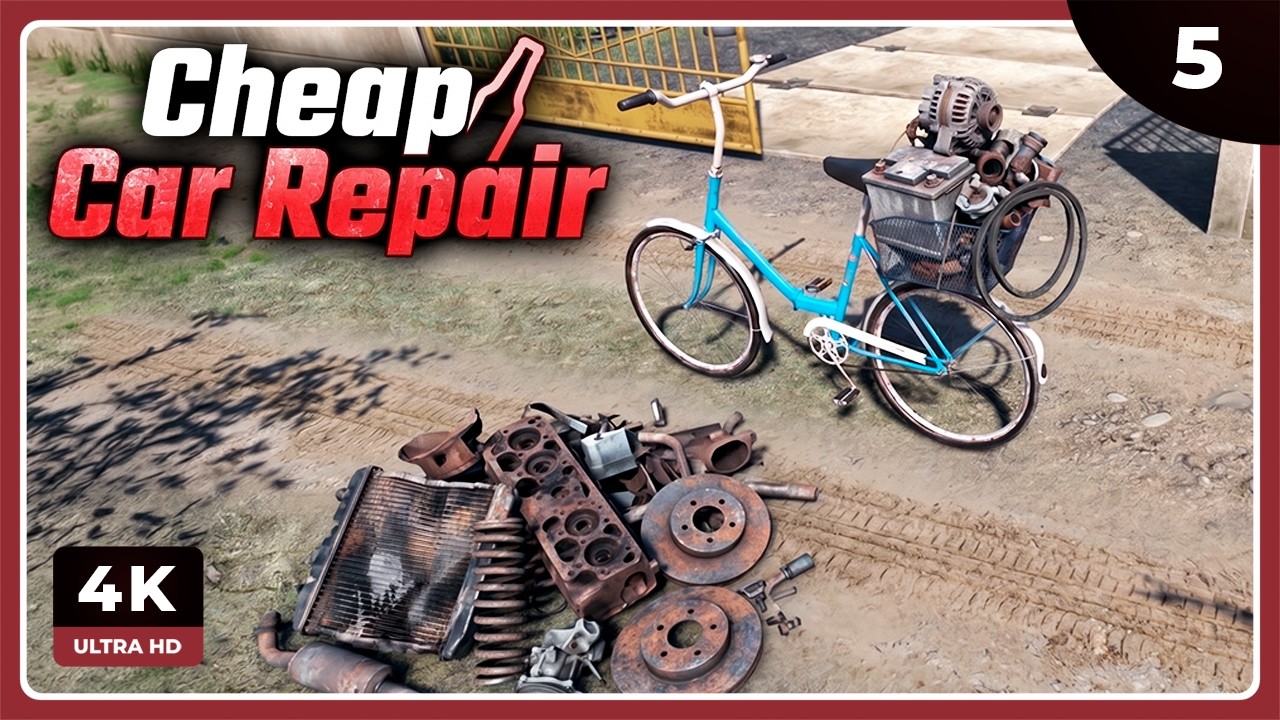 CCR #5 | ROBO DE PIEZAS | CHEAP CAR REPAIR Gameplay Español