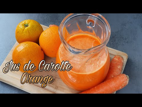 #64 Jus de Carotte 🥕 Orange 🍊 sans sucre / Carrot & Orange Juice 🍹.