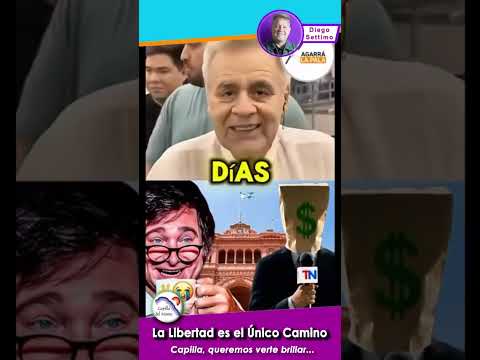 "POR FAVOR, NO PAREN DE INTENTARLO... MUCHAS GRACIAS"  #milei #capilladelmonte #noticias #humor