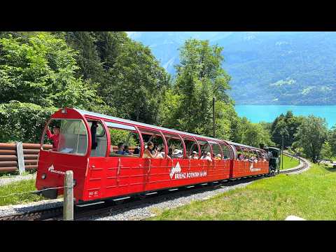 [4K] 🇨🇭 Switzerland’s Most Beautiful Train Journey – Brienz Rothorn Bahn🚂(2025)