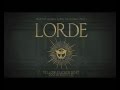 Lorde- Yellow Flicker Beat- instrumental 