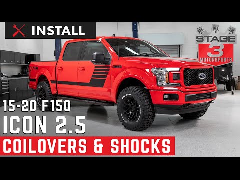 2015-2020 F150 Icon 2.5 Suspension Stage 5 Kit Install
