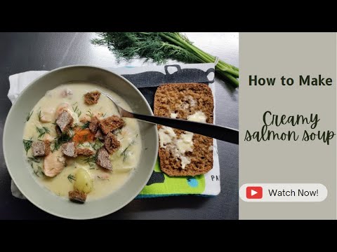 Creamy Finnish Salmon Soup Recipe for Winter Nights