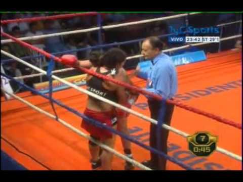 Betiana VIÑAS vs Natalia AGUIRRE - IBF - Full Fight - Pelea Completa