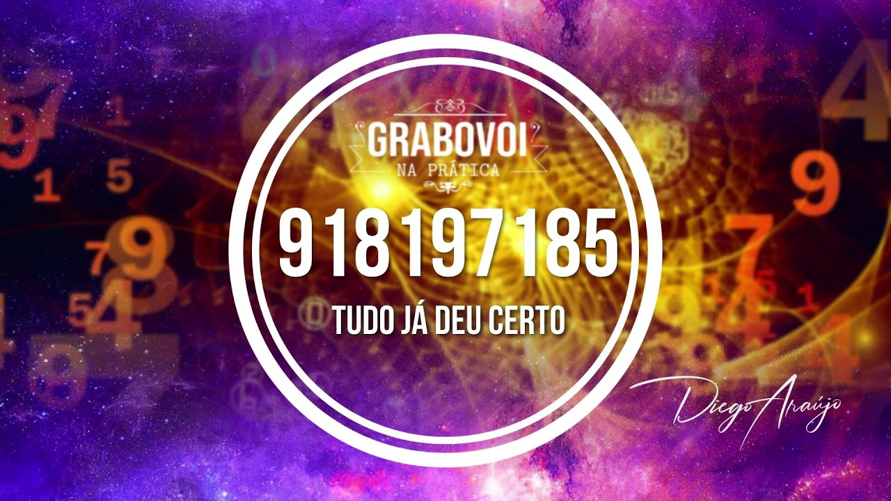 MANTRA 918197185 PARA TUDO DAR CERTO NA SUA VIDA - SEQUÊNCIAS DE GRIGORI GRABOVOI - LEI DA ATRAÇÃO