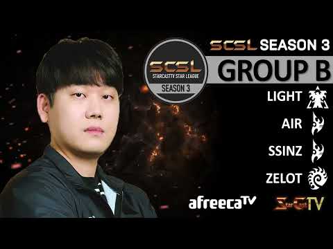 [ENG] SCSL S3 Ro.32 Group B (Light, Ssinz, Zelot and Air) - StarCastTV English