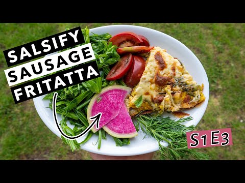Wild Edibles Test Kitchen: Salsify Sausage Frittata Video
