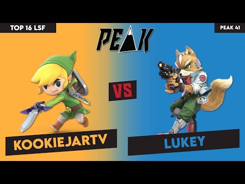 Top 16 LSF KookieJarTV (Toon Link) vs Lukey (Fox) (Peak #41)