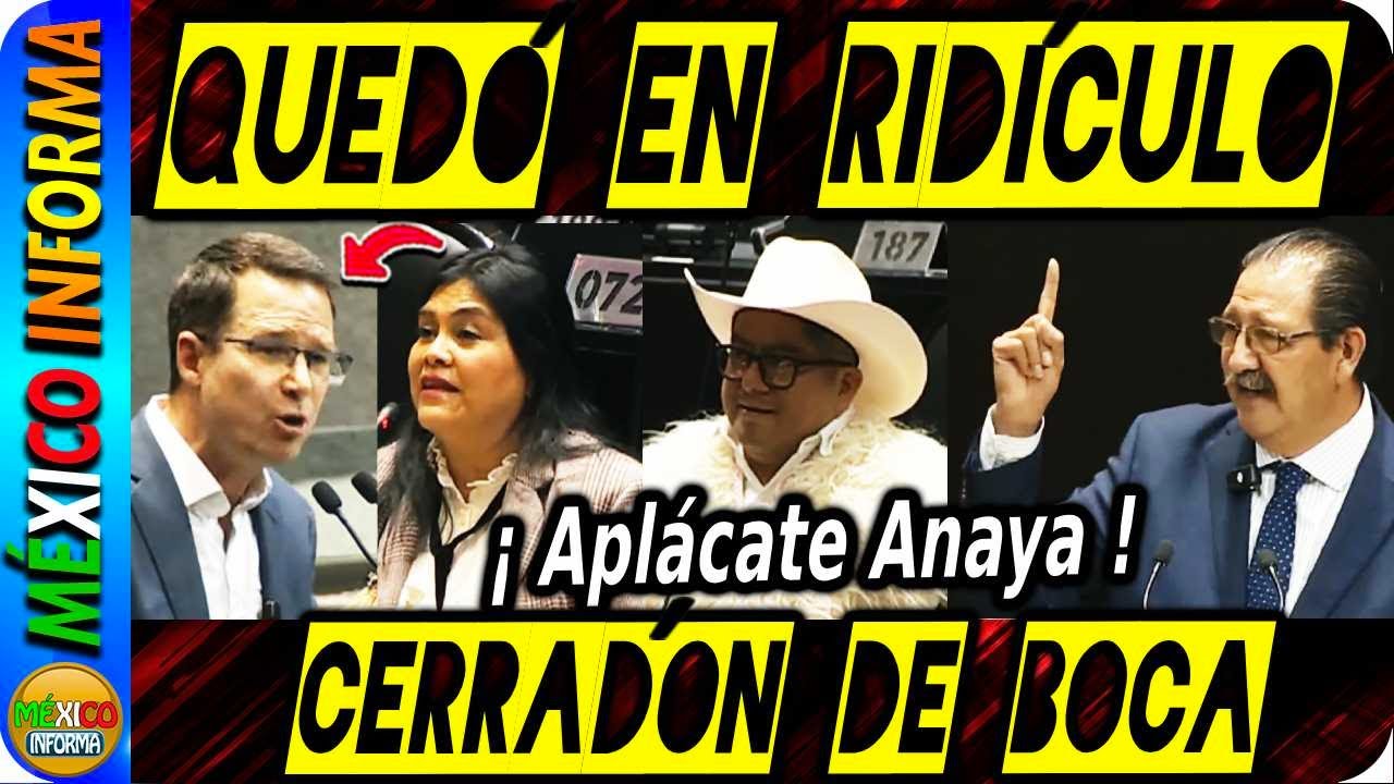 ANAYA QUEDA EN RIDÍCULO. QUISO SACAR RAJA POLÍTICA Y LE CERRARON LA B0CA EN LA PERMANENTE.