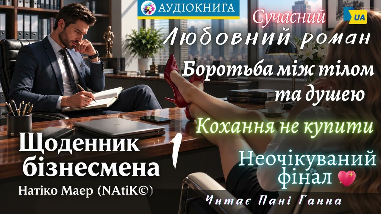 "Щоденник бізнесмена"(1) - Натіко Маер (NAtiKO). Сучасний любовний роман #аудіокнига #українською