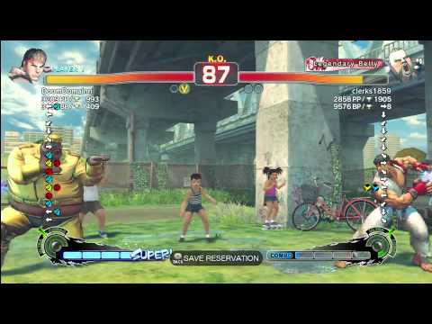 SSF4 AE [Ryu] DoomDomainn vs clerks1859 [Rufus]