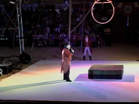 President Barron makes circus debut