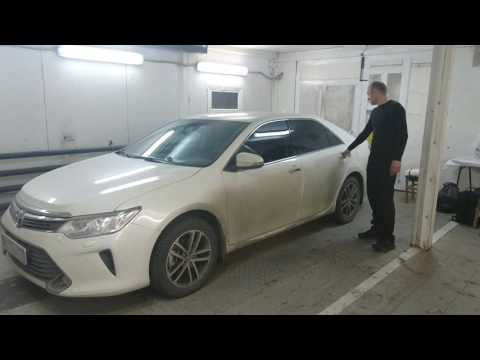 Установка SLAMSTOP на Toyota Camry