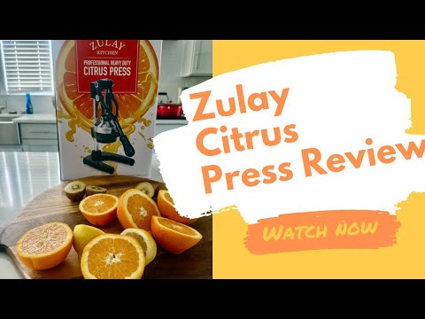 “Zulay Citrus Press Review 🍊 | Juicing Oranges, Kiwi & Lemon – Fresh & Easy!”