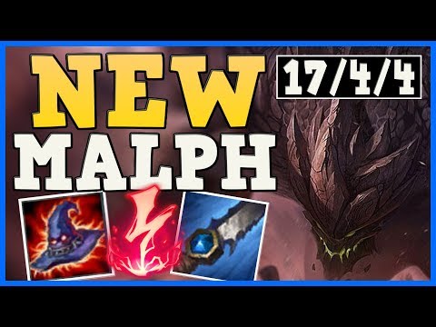 *New* Full AP Jungle Malphite | Dropping the Bombs with the Ult^^ | League of Legends
