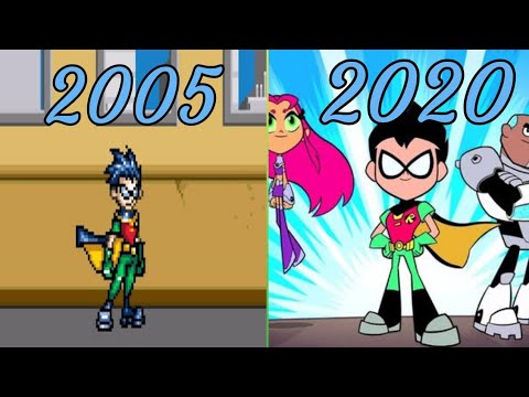 Evolution Of Teen Titans Games 2005-2020