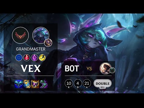 Vex Bot vs Samira - EUW Grandmaster Patch 12.2