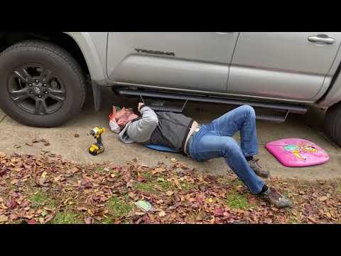 Running Boards Installation under 8 minutes: Toyota Tacoma 2019