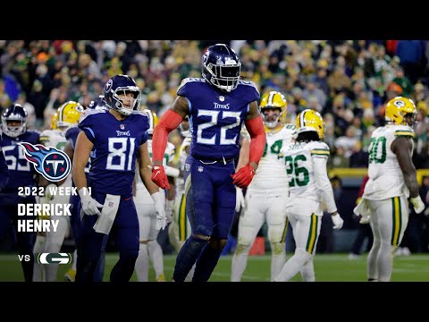 Derrick Henry was the King of Lambeau Tonight!