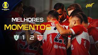CRB VIRA SOBRE AMÉRICA-MG PELO BRASILEIRÃO SÉRIE B!