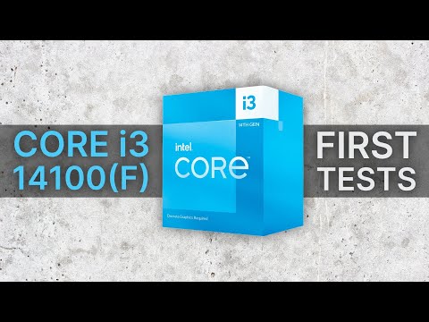 Intel Core i3-14100 / 14100F vs i3-13100F / 12100F vs Ryzen 5600 / 5500: first tests