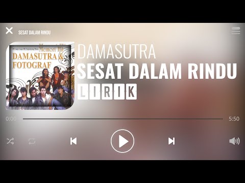 Damasutra - Sesat Dalam Rindu [Lirik]