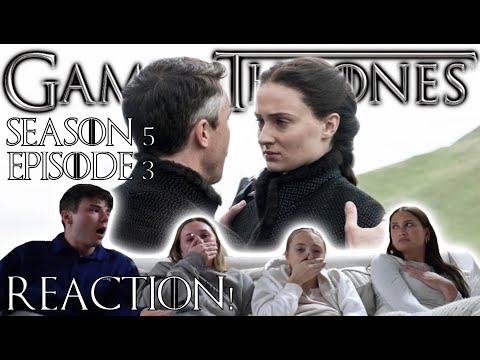 GAME OF THRONES SEASON 5 EPISODE 3 'HIGH SPARROW' GROUP REACTION!