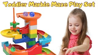 Lego-Style Marble Maze (Toy Review)