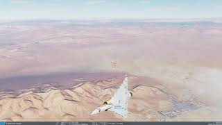 DCS World M-2000C vs. F-15 BFM Dogfight